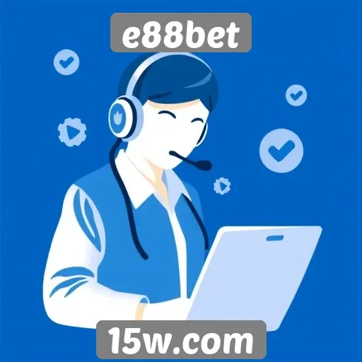 Como funciona o suporte ao cliente do e88bet
