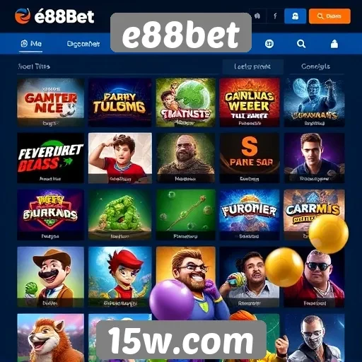 e88bet expande sua gama de jogos online