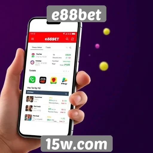 Acessibilidade do site e88bet em dispositivos móveis