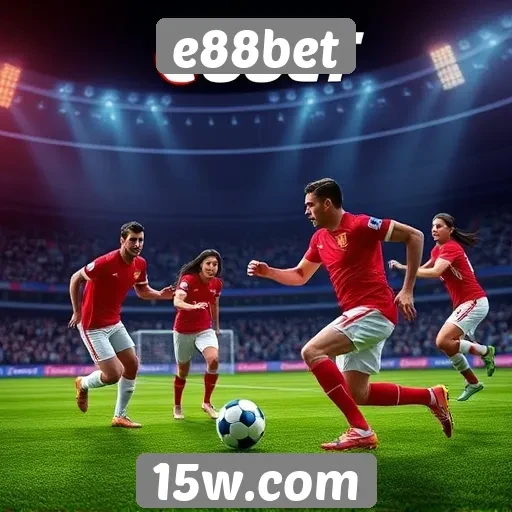 Desempenho das apostas ao vivo no e88bet